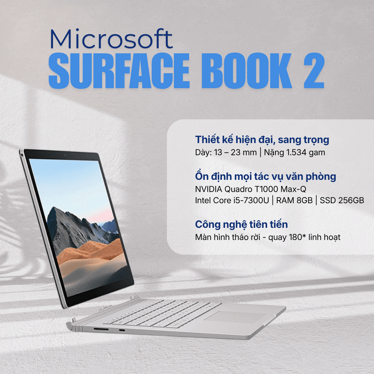 Surface Book 2 13.5 i5
