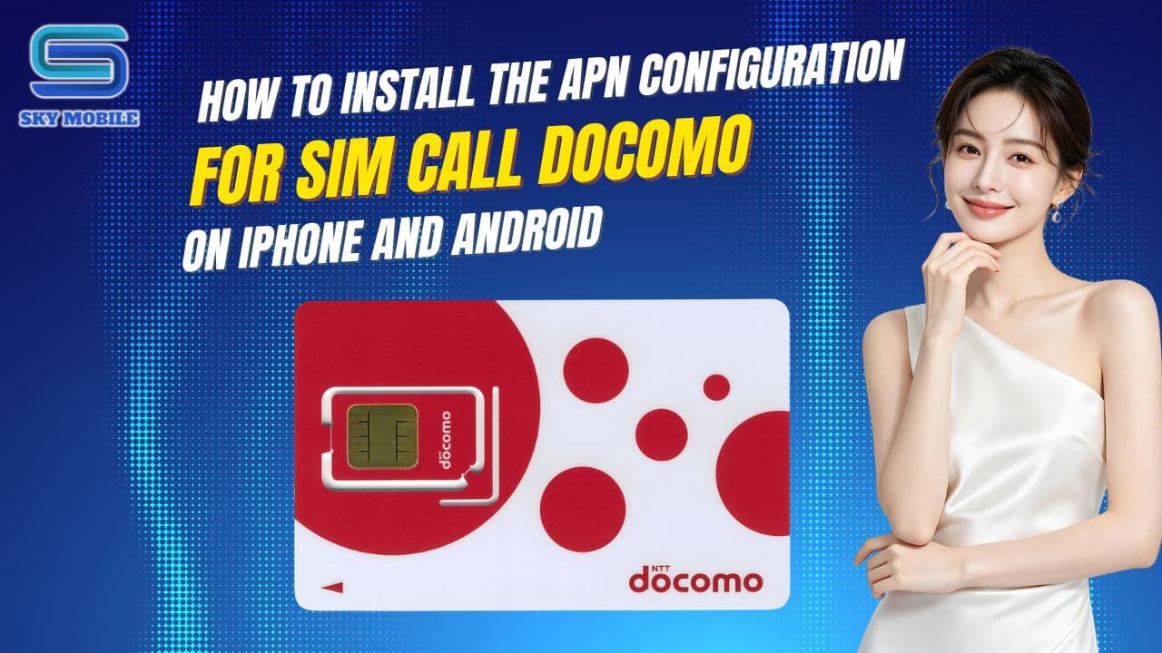 SIM Call DocomoのAPN設定方法|iPhone・Android対応